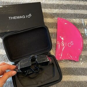 Themagic5 smoke magic custom swimming goggles and cap